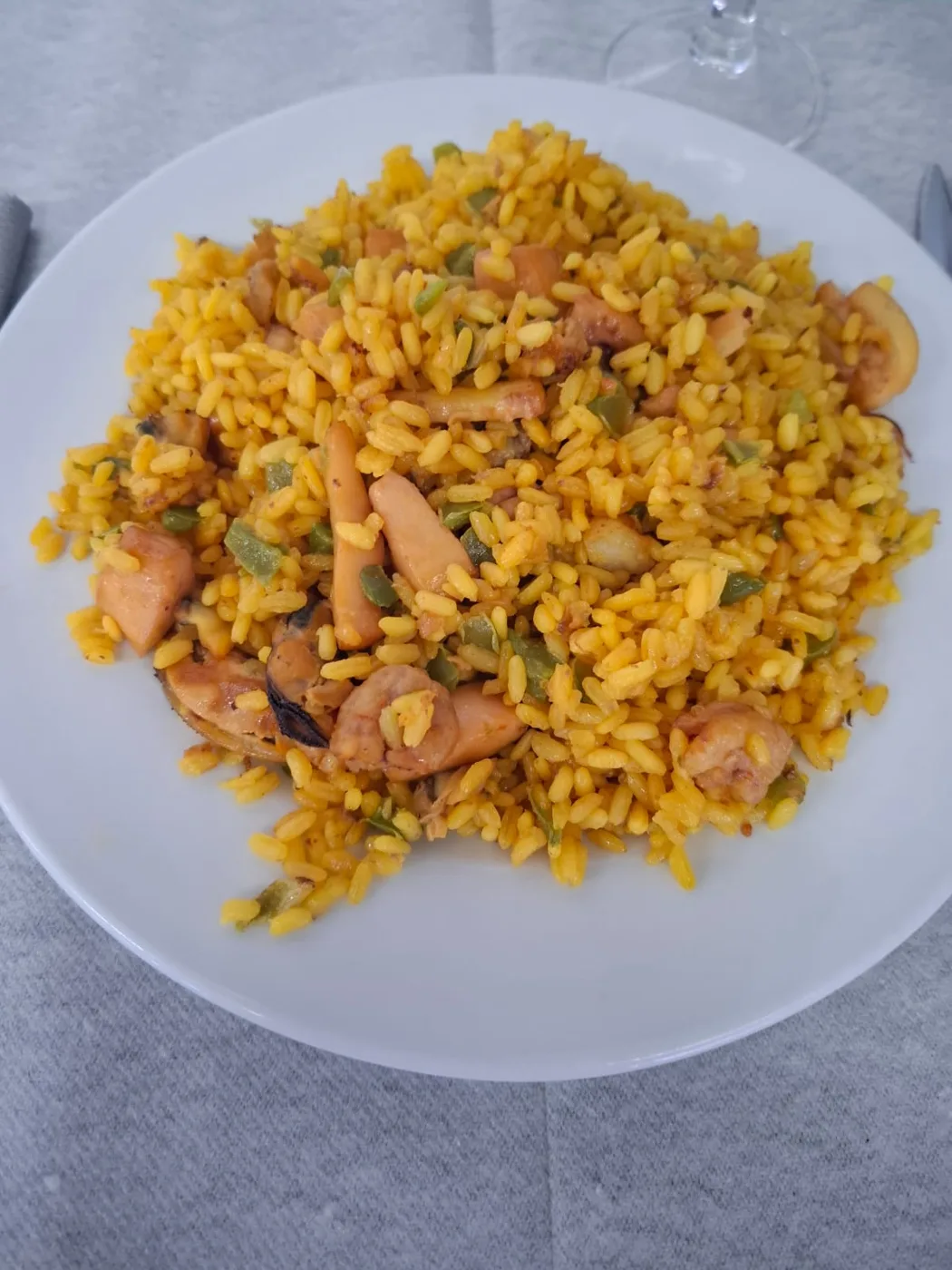 Arroz de pescado y marisco